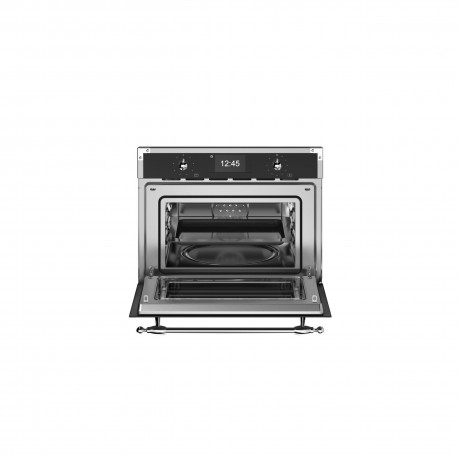 Bertazzoni F45 7 HER MW T NE Φούρνος Ηλεκτρικός και Μικροκυμάτων 38lt Μαύρο